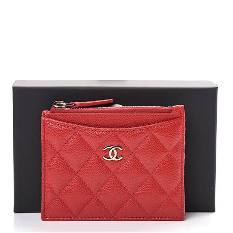 chanel card holder nordstrom|chanel card holder zip around.